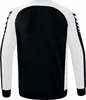 Erima Six Wings Sweatshirt Schwarz/Weiß - XXXL Produktbild-Vorschau 3