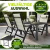 tillvex Gartenstuhl mit Polster Premium 1 Stück Beige Produktbild-Vorschau 3