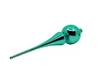 A turquoise Christmas tree topper on a white background. Produktbild-Vorschau