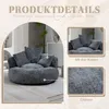 MODFU Doppel-Sitzsack Schlafsofa mit 3 Kissen & Produktbild-Vorschau 9