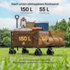 WOLTU Bollerwagen faltbar, Campingwagen 205 L, Tragkraft Produktbild-Vorschau 4