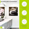 Marco Mayer: Heißer Kaffee - dampfender Kaffee - Glasbild, Produktbild-Vorschau 2