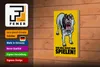 Holzschild Spruch 12x18cm Der will nicht nur spielen Hund Produktbild-Vorschau 4