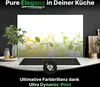 Spritzschutz Küchenrückwand Glas 100 x 40 cm Bunte Produktbild-Vorschau 1