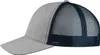 Basecap mit Netz / Farbe: grau-dunkelblau Produktbild-Vorschau 3