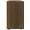 Beistelltisch Braun Eiche 70x35x55 cm Holzwerkstoff Produktbild-Vorschau 6