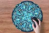 MuchoWow® Mauspad Mousepad Blume - Blätter - Beere - Muster Produktbild-Vorschau 3