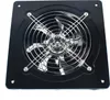 A square black fan with a silver grill and fan blades, shown from a top-down perspective against a white background. Náhled obrázku produktu