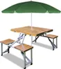 Casaria Tavolo Pieghevole con 2 Panche Set da Campeggio Anteprima dell’immagine prodotto 6