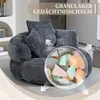 MODFU Doppel-Sitzsack Schlafsofa mit 3 Kissen & Produktbild-Vorschau 3