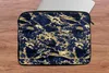 MuchoWow® Laptop Hülle 13 Zoll Blau - Gold - Marmor - Produktbild-Vorschau 5