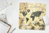 MuchoWow® Mauspad Mousepad Weltkarte - Aquarelle - Produktbild-Vorschau 5
