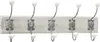 A wall-mounted coat rack with five hooks. Náhľad obrázku produktu