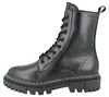 TAMARIS Damen Stiefelette gefüttert schwarz Glattleder - Produktbild-Vorschau 2