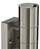 Lindby Außenwandleuchte Eyrin, Höhe 22 cm, Edelstahl, Produktbild-Vorschau 5