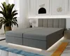 Hotelová postel 180x200 ROSIE 7 - šedá Náhled obrázku produktu 1
