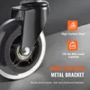Kółka do krzeseł biurowych (zestaw 5 szt.) φ76,2MM Wymienne Podgląd zdjęcia produktu 4