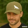 Huuraa Cappy Mütze Deutscher Schäferhund Silhouette Produktbild-Vorschau 2