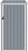 vidaXL Abri de jardin Gris 87x98x159 cm Acier galvanisé Voir les images du produit 11