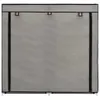 vidaXL Szafka na buty z pokrywą Szara 115 x 28 x 110 cm Podgląd zdjęcia produktu 11