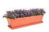 elho green basics balkon Untersetzer 50cm - lebhaft schwarz Produktbild-Vorschau 2