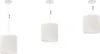 Weisse Jute-Hängelampe 1 Flacher Weisser Lampenschirm 15Cm Produktbild-Vorschau 7