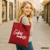 Huuraa Jutebeutel G`day mate Spruch 10 Liter Classic Red Produktbild-Vorschau 2