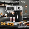 COSTWAY Espressomaschine 20 Bar, 1200W Siebträgermaschine Produktbild-Vorschau 5