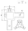 KLAK 30 - 3-Weg Verbinder Eckverbinder Nut 8 für Aluprofil Produktbild-Vorschau 4