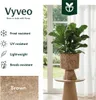 Vyveo - Blumentopf Monolith - Braun (Retro) - 33x44 Produktbild-Vorschau 2