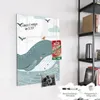 Magnettafel 40x60cm Pinnwand Whiteboard beschreibbar - Produktbild-Vorschau 4