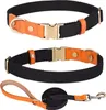 Hundeleine & Halsband Set aus Nylon mit Leder – robust, Produktbild-Vorschau 2