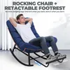 COMHOMA : grand fauteuil à bascule, large chaise longue à Voir les images du produit 8