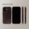 Coque arrière Selencia Croco avec MagSafe pour l'iPhone 17 Voir les images du produit 8