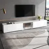 Meuble TV Merax avec portes en finition haute brillance, Voir les images du produit 8