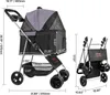 VEVOR Hundewagen 81x46x97 cm, 16,9 kg Tragkraft, faltbarer Produktbild-Vorschau 9