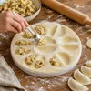 KADAX, stampo per ravioli in plastica, diametro 25 cm, Anteprima dell’immagine prodotto 3