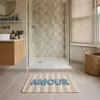 TENDANCE | Tapis de douche - Tapis de salle de bain - 45 x Voir les images du produit 2