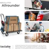 tectake® Plattformwagen Ladefläche 90 x 61 cm, extra Produktbild-Vorschau 4
