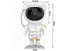 Astronaut Sternenprojektor mit Fernbedienung – LED Galaxy Produktbild-Vorschau 2