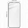 2x Glas + Kameraobjektiv Bizon Edge 2 Pack für iPhone 16 Produktbild-Vorschau 2
