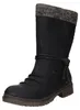 Botas para mujer Rieker, forradas, de color negro, para uso Vista previa de la imagen del producto 31