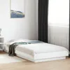 Bettgestell Weiß 75x190 cm Holzwerkstoff Produktbild-Vorschau 3