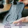 mixcover Silikonmatte, Abtropfmatte Grau kompatibel mit Produktbild-Vorschau 3