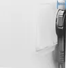 A close-up view of a black power strip with USB ports, showing a measurement of 8mm. Produktbild-Vorschau