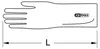 KS Tools 117.0075, Isolierende Handschuhe, Rot, Produktbild-Vorschau 6