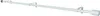 Gardinenstangen Set ausziehbar Zylinder weiß 200-300 cm Ø Produktbild-Vorschau 7