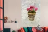 MuchoWow® Poster Ein Topf mit Geranienblüten in Bocairent Produktbild-Vorschau 2