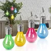 Solar LED Lampe in Glühbirnen Form, 4er-Set, bunt, Ø 7,5 x Produktbild-Vorschau 2