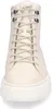 A front view of a beige high-top sneaker boot. Produktbild-Vorschau
